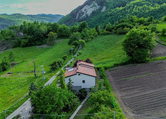 别墅 Ca Di Borra - Orto Bio E Vista Panoramica Rofelle